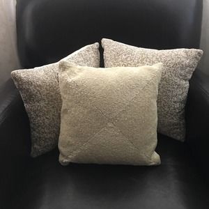 FINAL PRICE 3 Toss Pillow pier 1 & Target 12x12